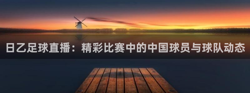 日乙足球直播：精彩比赛中的中国球员与球队动态