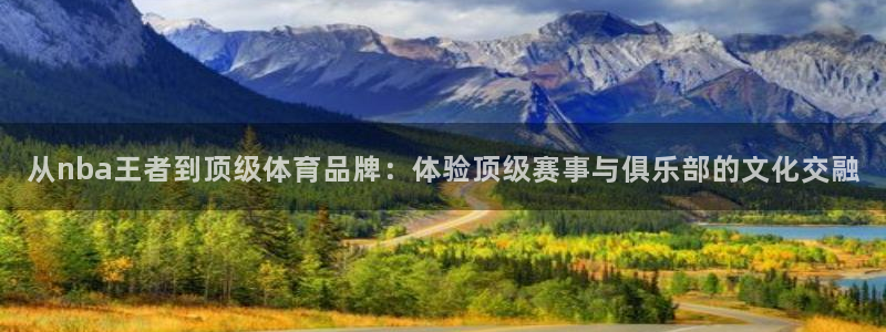 从nba王者到顶级体育品牌：体验顶级赛事与俱乐部的文化交融