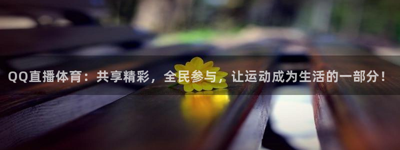 QQ直播体育：共享精彩，全民参与，让运动成为生活的一部分！