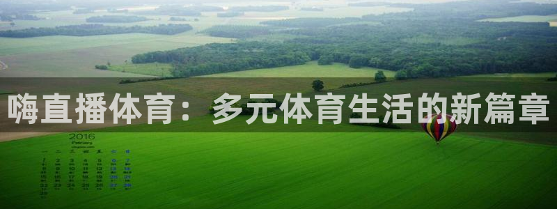 嗨直播体育：多元体育生活的新篇章